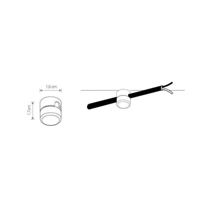 Крепление Nowodvorski 12151 Cameleon Mounting C IP20 бежевое