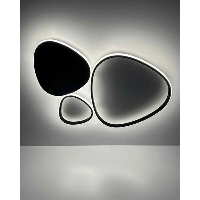 Люстра Goldlux 334060 Petra LED 1x30W 4000K 4600Lm IP20 черная