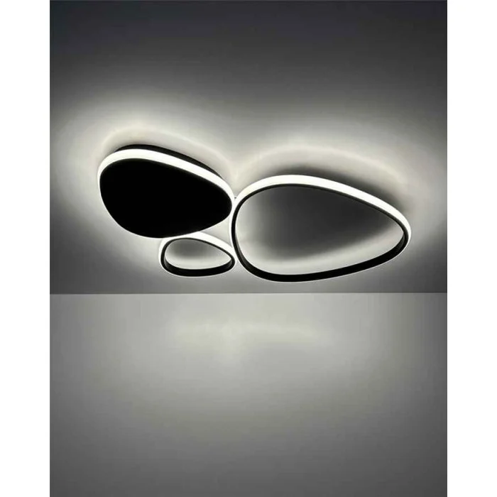 Люстра Goldlux 334060 Petra LED 1x30W 4000K 4600Lm IP20 черная