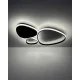 Люстра Goldlux 334060 Petra LED 1x30W 4000K 4600Lm IP20 черная