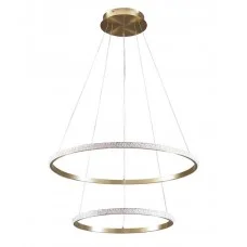 Люстра Goldlux 337863 Diana LED 2x44W 4000K 6200Lm IP20 золото