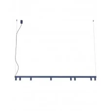 Люстра Nowodvorski 12290 Fourty Line LED VIII GU10 R35+LED 8+4x10W+8W 3000K 800Lm IP20 синя