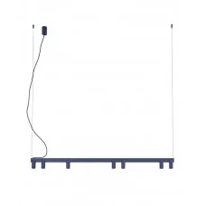 Люстра Nowodvorski 12293 Fourty Line LED VII GU10 R35+LED 7+4x10W+8W 3000K 800Lm IP20 синя