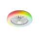 Люстра с вентилятором Goldlux 341310 Zambia LED 1x24W 3000K/4000K/6500K+RGB 3200Lm IP20 белая