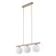 Підвісний світильник, люстра TK Lighting 11079 Virlo E14 3x10W IP20 бежевий