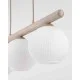 Підвісний світильник, люстра TK Lighting 11079 Virlo E14 3x10W IP20 бежевий