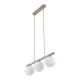Підвісний світильник, люстра TK Lighting 11079 Virlo E14 3x10W IP20 бежевий