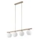 Подвесной светильник, люстра TK Lighting 11080 Virlo E14 4x10W IP20 бежевый