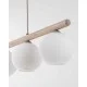 Подвесной светильник, люстра TK Lighting 11080 Virlo E14 4x10W IP20 бежевый