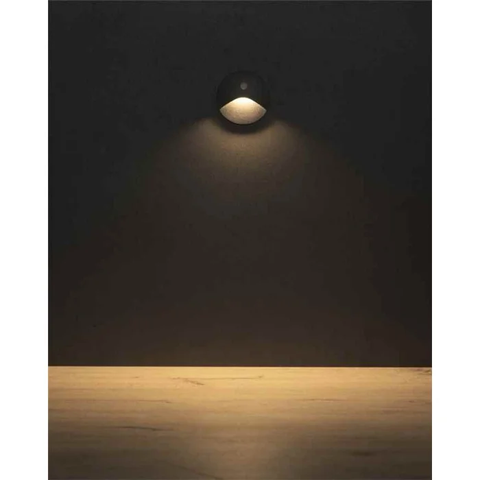 Світильник для підсвітки сходів/коридору Kanlux 39125 Exin LED 1x2.5W 3000K 50Lm IP65 сірий