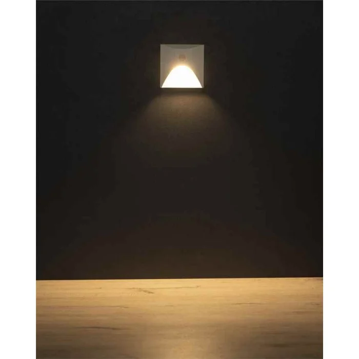 Светильник для подсветки лестницы/коридора Kanlux 39129 Exin LED 1x2.5W 3000K 50Lm IP65 белый