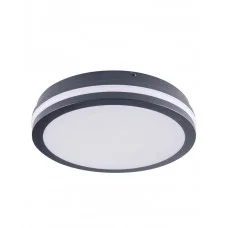 Уличный светильник с датчиком движения Kanlux 33345 Beno LED 1x24W 4000K 1920Lm IP54 графитовый
