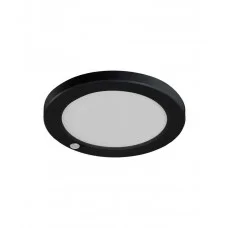 Потолочный светильник с датчиком движения Kanlux 24605 Erga LED 1x17W 3000K/4000K/6500K 1600Lm IP20 черный