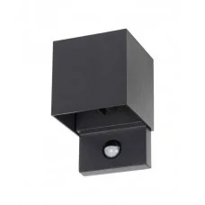 Уличный светильник с датчиком движения Kanlux 28994 Reka LED 1x7W 4000K 340Lm IP54 графитовый