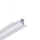 LED профиль врезной под шпатлевку с рассеивателем PC, 3м KLOODI KLP9534 3 WH