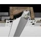 LED профиль врезной под шпатлевку с рассеивателем PC, 3м KLOODI KLP9534 3 WH
