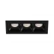 Світильник точковий врізний KLOODI KD-POINT 3X2 6W 4K BK