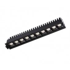 Світильник точковий врізний KLOODI KD-POINT 10X2 20W 4K BK Світильник точковий врізний KLOODI KD-POINT 10X2 20W 4K BK