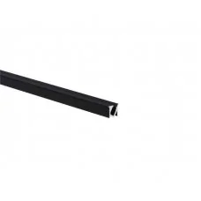 LED профиль врезной с рассеивателем PC, 2м KLOODI KLP0910 2 BK