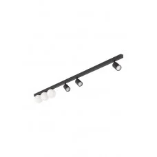 Светильник поворотный, спот TK Lighting 10003 Vox GU10+G9 6x10W+8W IP20 черный