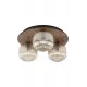 Люстра TK Lighting 11068 Salvia E14 3x15W IP20 коричневая