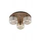 Люстра TK Lighting 11068 Salvia E14 3x15W IP20 коричневая