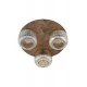 Люстра TK Lighting 11068 Salvia E14 3x15W IP20 коричневая