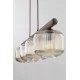 Подвесной светильник, люстра TK Lighting 11070 Salvia E14 4x10W IP20 коричневый