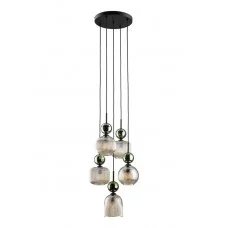 Подвесной светильник, люстра TK Lighting 11149 Sophia E14 5x10W IP20 зеленый