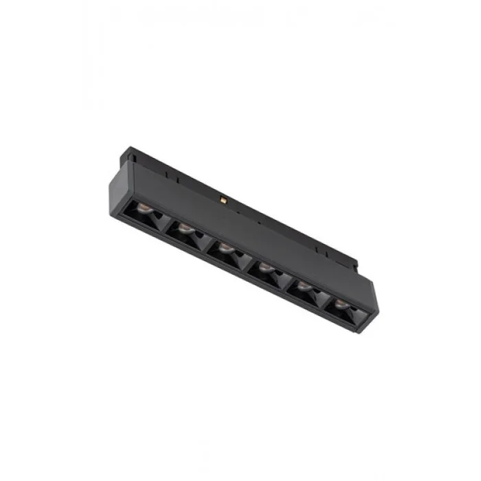 Магнитный трековый светильник Nowodvorski 11718 NANO-LVM Focus Out LED 1x5W 3000K 290Lm IP20 черный