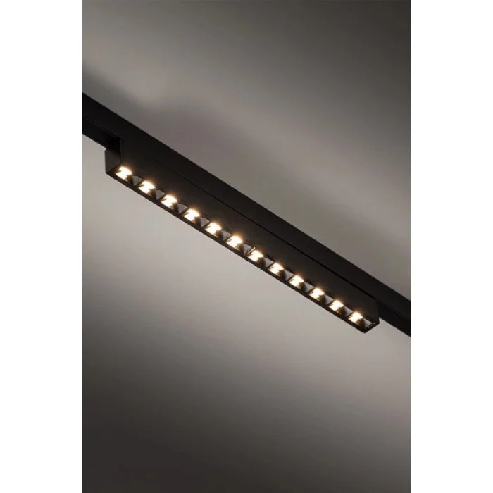 Магнитный трековый светильник Nowodvorski 11721 NANO-LVM Line Out LED 1x20W 3000K 610Lm IP20 черный Магнитный трековый светильник Nowodvorski 11721 NANO-LVM Line Out LED 1x20W 3000K 610Lm IP20 черный