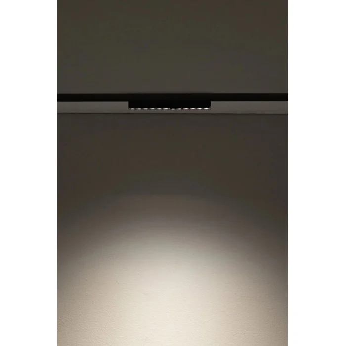 Магнитный трековый светильник Nowodvorski 11721 NANO-LVM Line Out LED 1x20W 3000K 610Lm IP20 черный Магнитный трековый светильник Nowodvorski 11721 NANO-LVM Line Out LED 1x20W 3000K 610Lm IP20 черный