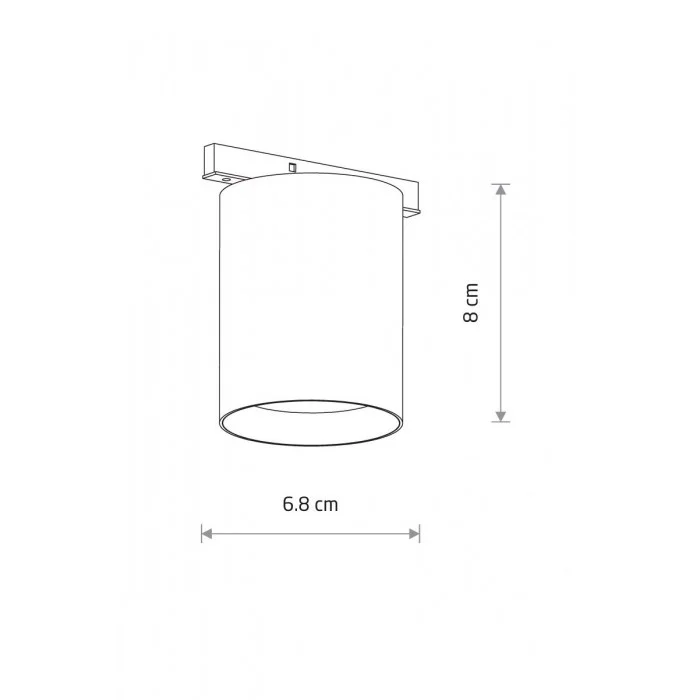 Магнитный трековый светильник Nowodvorski 11722 NANO-LVM Mug LED 1x7W 3000K 460Lm IP20 черный Магнитный трековый светильник Nowodvorski 11722 NANO-LVM Mug LED 1x7W 3000K 460Lm IP20 черный