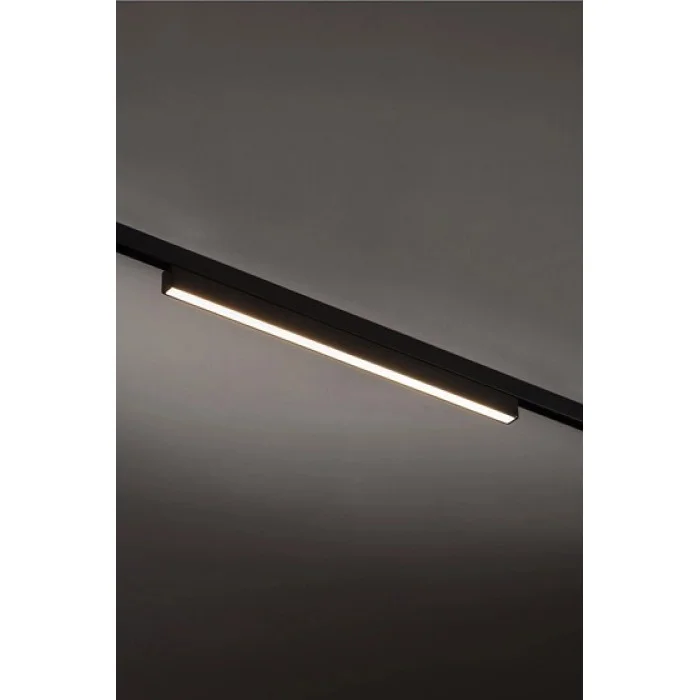 Магнитный трековый светильник Nowodvorski 11743 NANO-LVM Line Out LED 1x10W 3000K 400Lm IP20 черный Магнитный трековый светильник Nowodvorski 11743 NANO-LVM Line Out LED 1x10W 3000K 400Lm IP20 черный