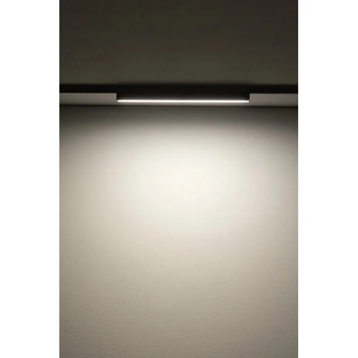 Магнитный трековый светильник Nowodvorski 11743 NANO-LVM Line Out LED 1x10W 3000K 400Lm IP20 черный Магнитный трековый светильник Nowodvorski 11743 NANO-LVM Line Out LED 1x10W 3000K 400Lm IP20 черный