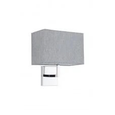 Бра, настенный светильник Nowodvorski 11787 Hotel Mood E27 1x10W IP20 серый
