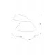 Уличный светильник Nordlux 2418291003 Linas E27 1x15W IP54 черный