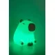 Ночник Капибара, настольная лампа с аккумулятором Goldlux 329004 Kapibara LED 1x1W 3000K+RGB IP20 бежевая