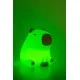 Ночник Капибара, настольная лампа с аккумулятором Goldlux 329004 Kapibara LED 1x1W 3000K+RGB IP20 бежевая
