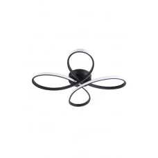 Люстра Goldlux 331816 Fiore LED 1x42W 4000K 5000Lm IP20 чорна