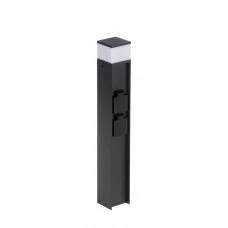 Уличный светильник с розеткой Kanlux 38770 Dasten G9 1x11W IP44 антрацит