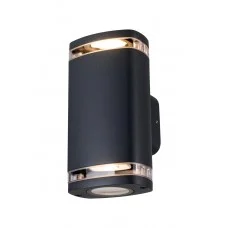 Вуличний світильник Kanlux 38886 Zevi GU10 2x10W IP54 чорний