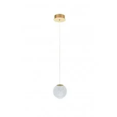 Підвісний світильник, люстра Azzardo AZ6016 Edem LED 1x4.2W 3000K 336Lm IP20 золотий