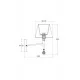 Бра Edlin PL321168W-1 Natano