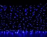 Гірлянда Lumion Curtain синій/Чорний 2x1,5м