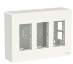 Накладна установча коробка Schneider Electric NU123418 Unica System+ 3х2 (білий)