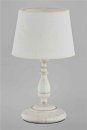 Настольная лампа Alfa 18538 Roksana White