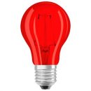 Лампа Osram LEDSCLA15 2,5W/510 230V RD E27 червона