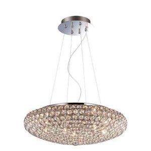 Фото Люстра Ideal Lux King SP7 Cromo