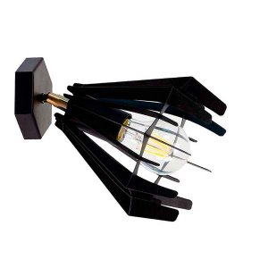 Настенный светильник Atmolight Stels W165 Черный с перламутром (1317)